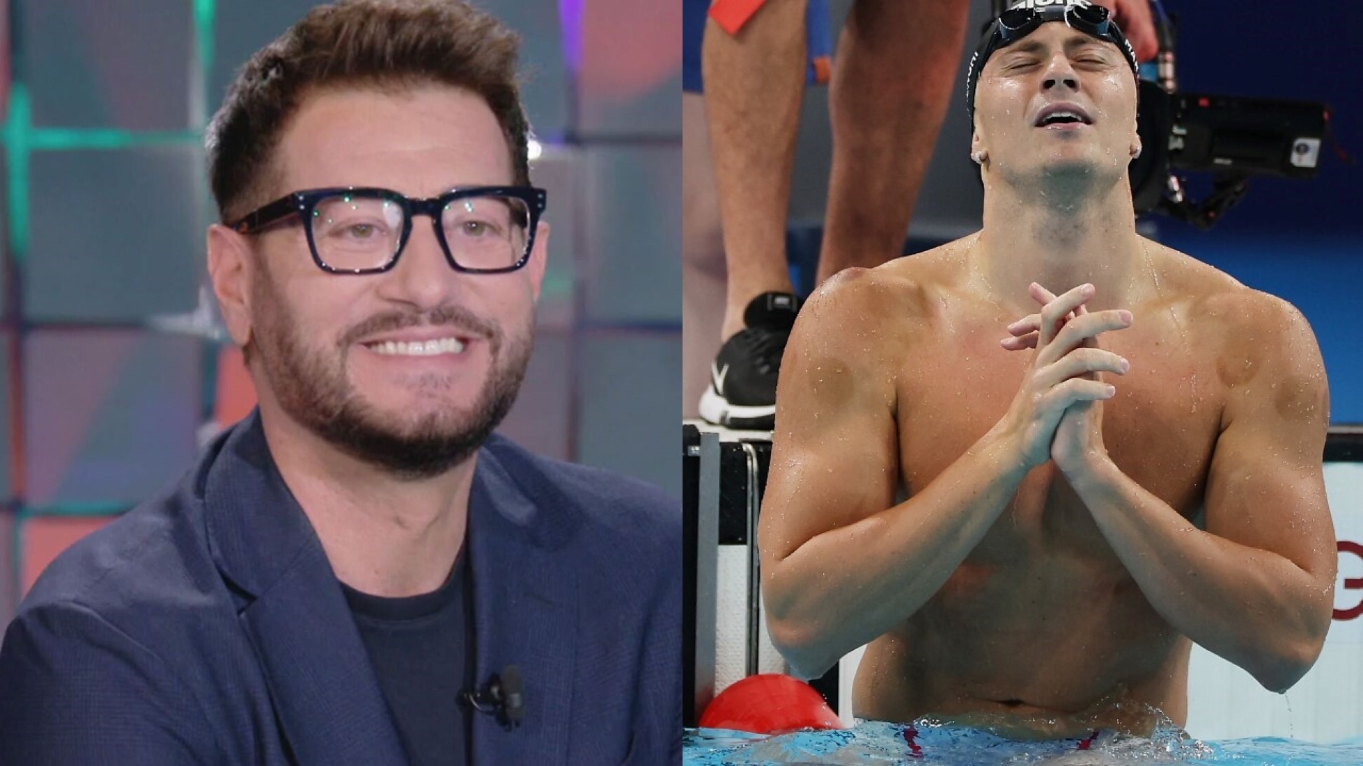 Ascolti Tv Ieri Domina Il Nuoto Olimpico Enrico Papi Affonda