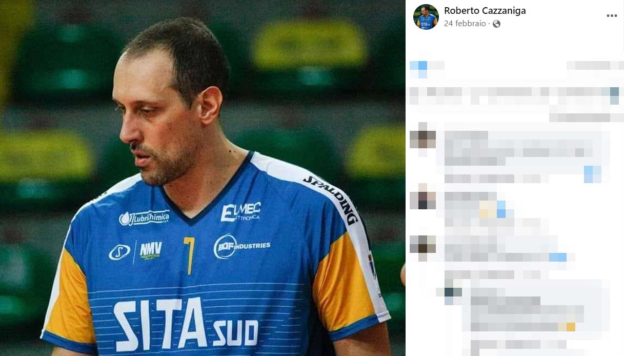 Roberto Cazzaniga Ex Pallavolista Azzurro Truffato Per Denaro Per