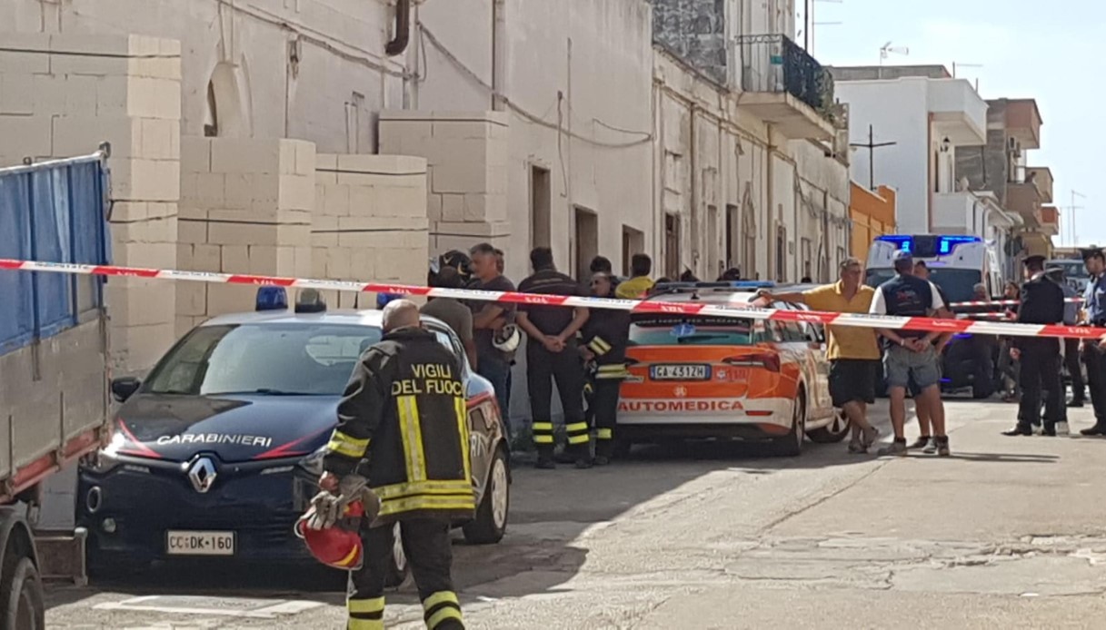 Taranto Crolla Il Solaio Di Una Casa Morto Un Operaio Gravissimo Un