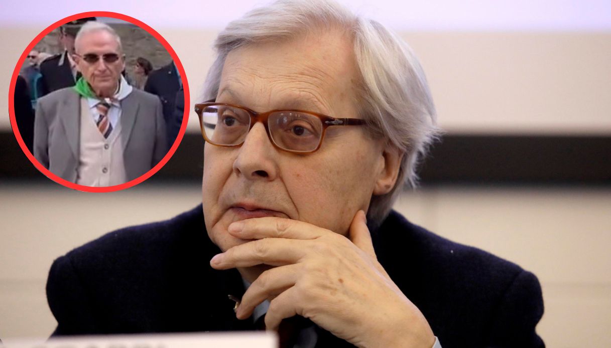 Vittorio Sgarbi Fischiato A Viterbo Il Aprile Il Presidente Anpi