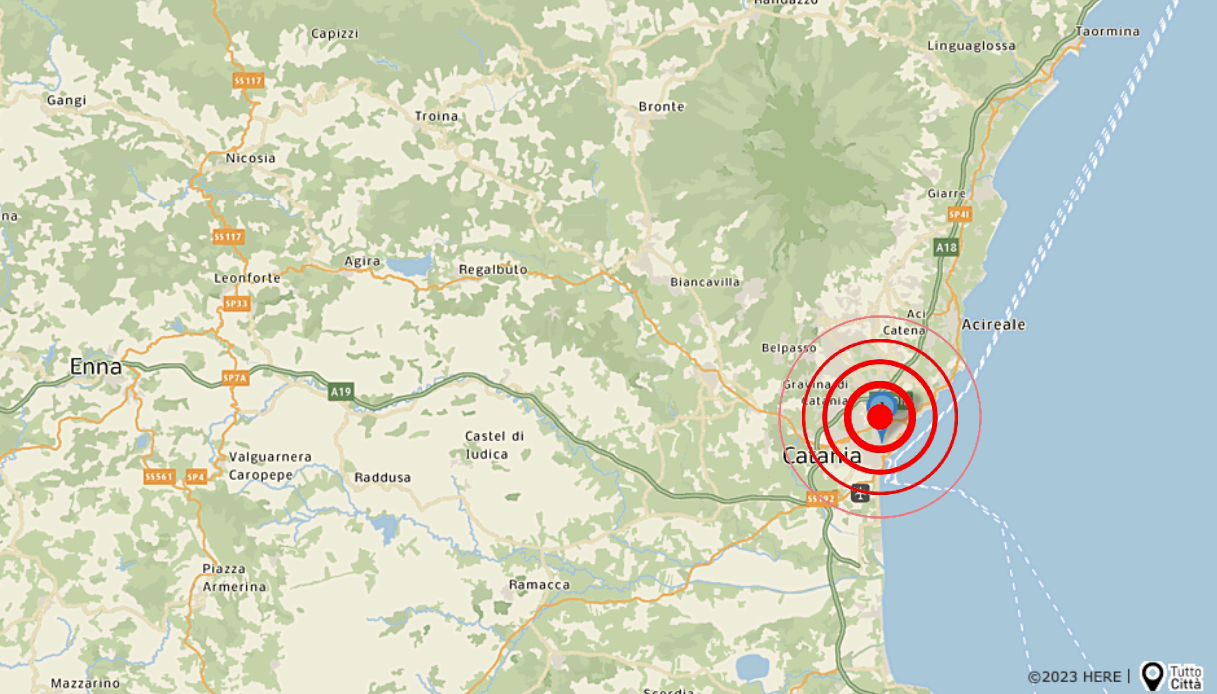 Terremoto A Catania Due Scosse Nel Giro Di Pochi Minuti La Pi