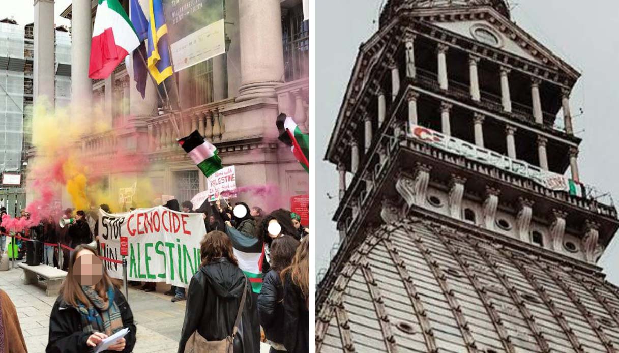 Attivisti Pro Palestina Occupano La Mole Antonelliana A Torino E