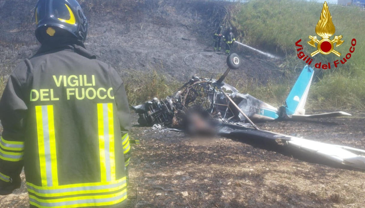 Aereo Caduto A Terni Incidente All Aviosuperficie Alvaro Leonardi