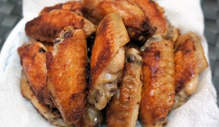 Ali di pollo fritte