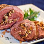Arrosto d&#8217;agnello con la coratella