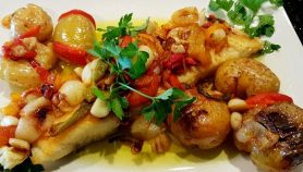 Baccalà con peperoni e patate alla cosentina