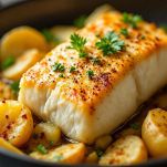 Baccalà con patate pronto