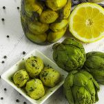 Carciofi in salamoia