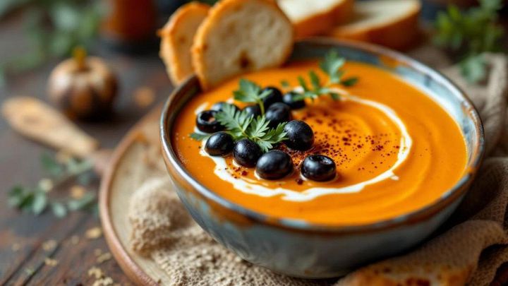 Crema di carote speziata