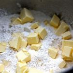 Crostata con crema di fragola