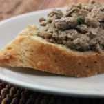 Crostini di baguette alle verdure