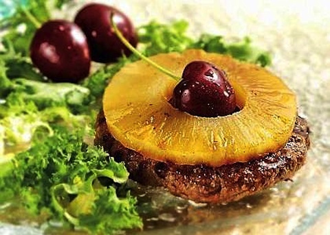 Hamburger all'ananas