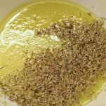 Insalata di kiwi e code di scampi
