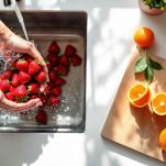 Preparazione della frutta per la Mandragola