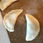 Mezzelune ai gamberi