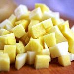 Minestra di mais e patate