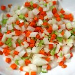 Minestra di mais e patate