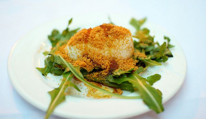 Mozzarella in carrozza con bottarga