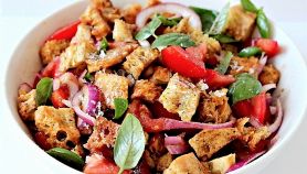 Panzanella alla fiorentina con pane integrale