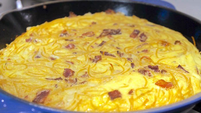Pasta in frittata