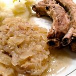 Puntine di maiale con crauti