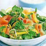 Salmone affumicato alle mele