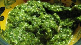 Salsa prezzemolo e menta