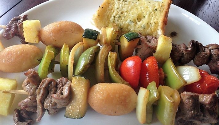 Shish kebab versione alternativa