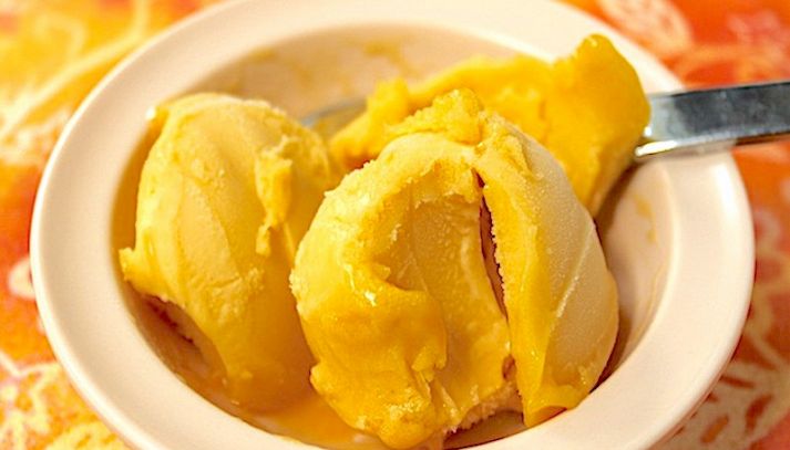 Sorbetto al mango