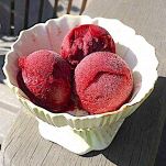 Sorbetto allo cherry brandy