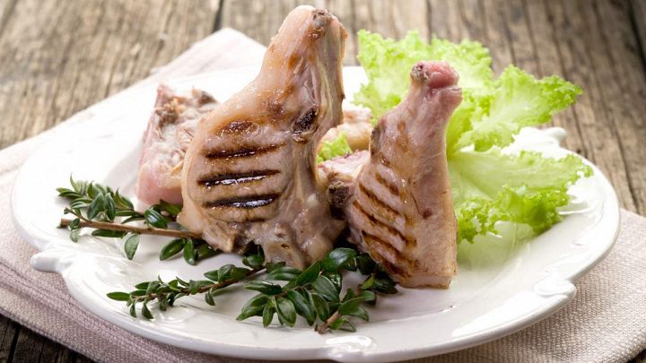 Spalla d'agnello al mirto