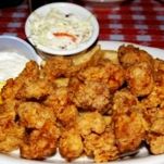 Strisce di coccodrillo su patate dolci