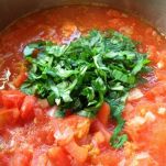 Tagliatelle burro e pomodoro