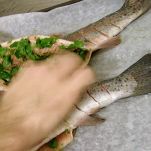Trota salmonata al Marsala