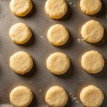 Alfajores sulla teglia