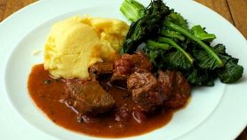 Asino in umido con polenta