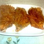 Baccalà fritto con le cipolle