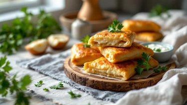 Börek serviti su piatto