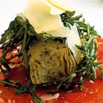 Bresaola rucola e carciofi