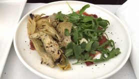 Bresaola rucola e carciofi