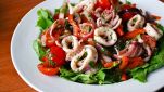 Calamari olive e pomodori