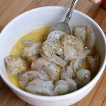 Camarones al mojo de ajo