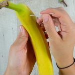 Cartocci di banane al cioccolato