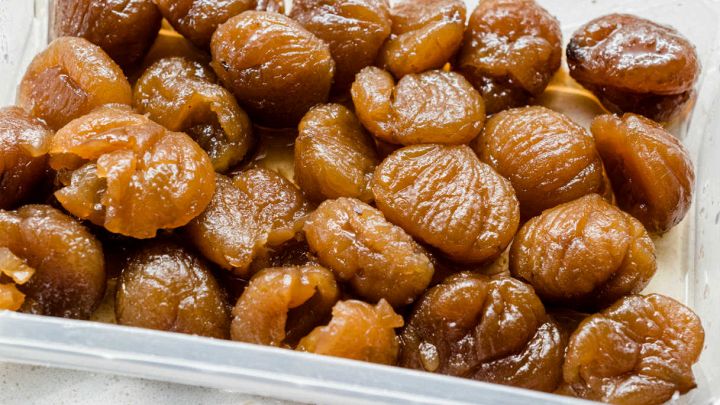 Castagne alla grappa