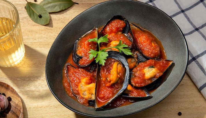 Ricetta cozze alla pizzaiola