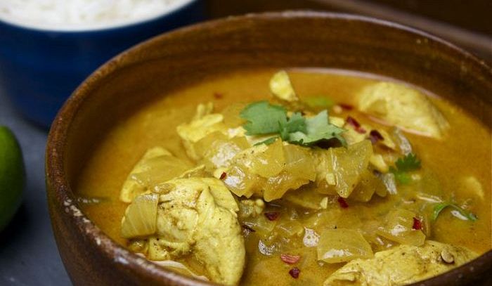 Crema di pollo al curry