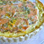 Crostata di salmone