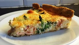 Crostata di salmone