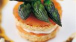 Crostini con asparagi e salmone