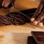 Crumble pere e cioccolato